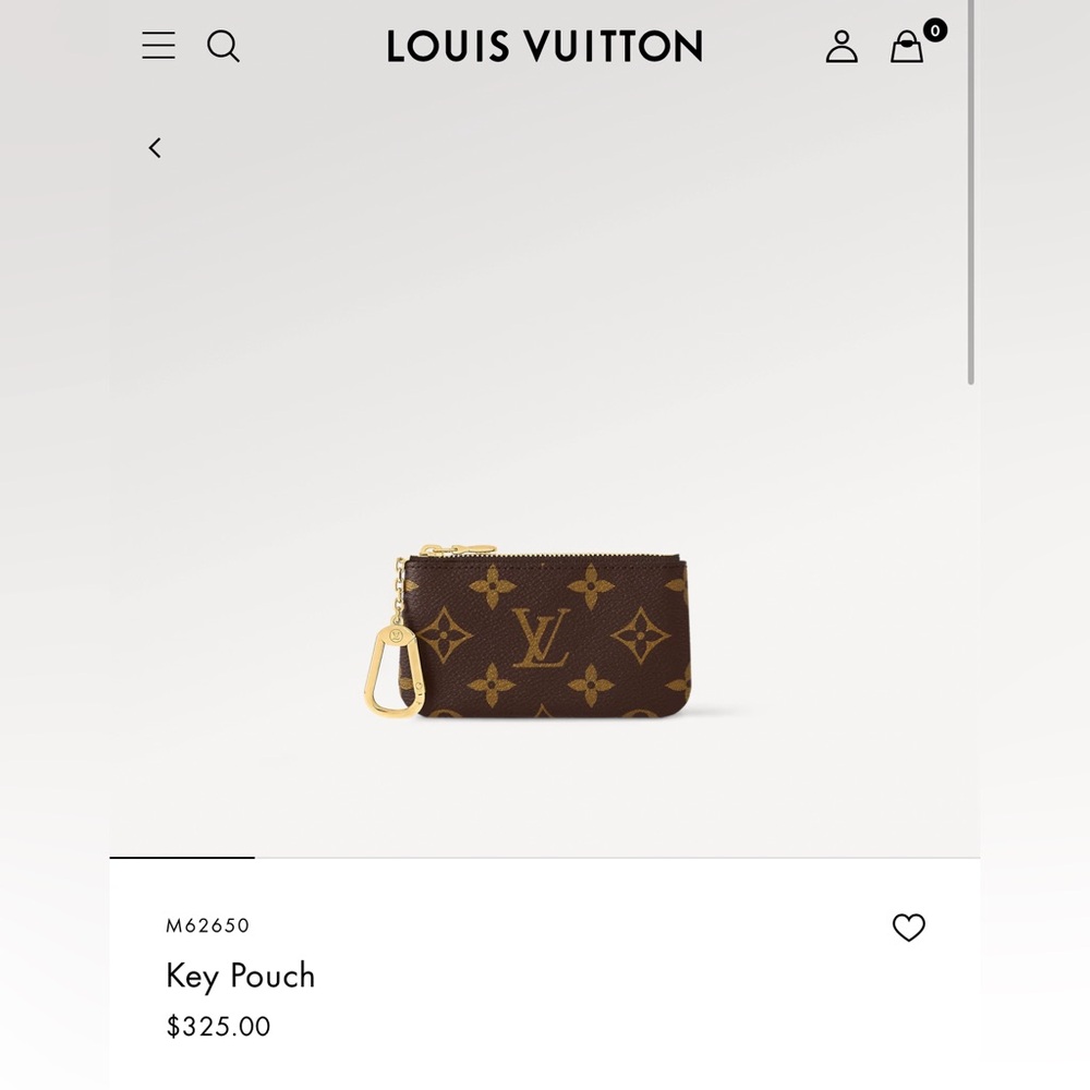 Louis Vuitton key pouch